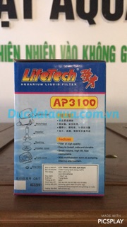 Ap3100 máy bơm nước Lifetech quạt điều hoà , bể cá