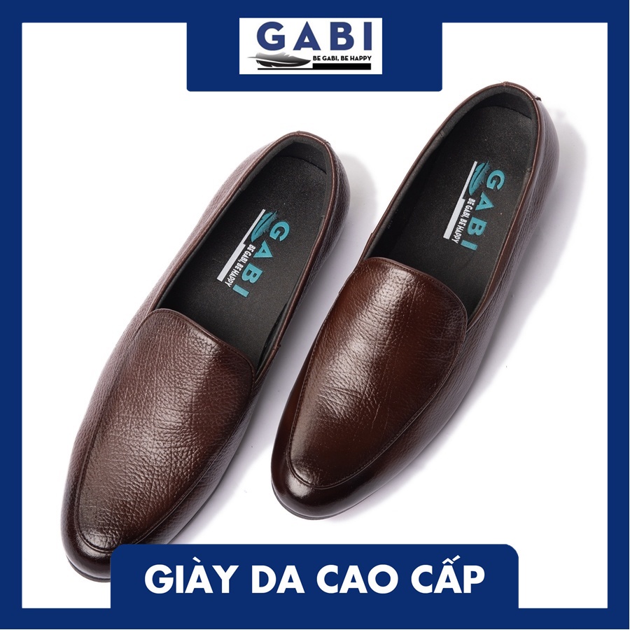 Giày mọi màu nâu cao cấp dành cho nam GBL18-2