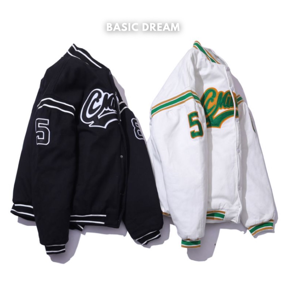 Áo Bomber Jacket Dù 2 Lớp MUDENG, Áo khoác bomber bóng chày Unisex Nam Nữ (Ảnh Thật/Có sẵn)