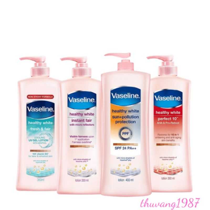 Sữa dưỡng thể Vaseline 350ml