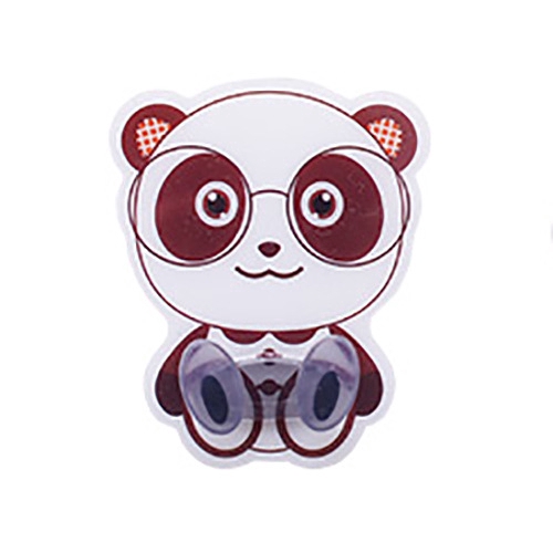 1 Pc Cartoon Bear Monkey No Punching Self Adhesive Wall Socket Storage Hook/ Cute Mini Home  Power Plug Storage Shelf