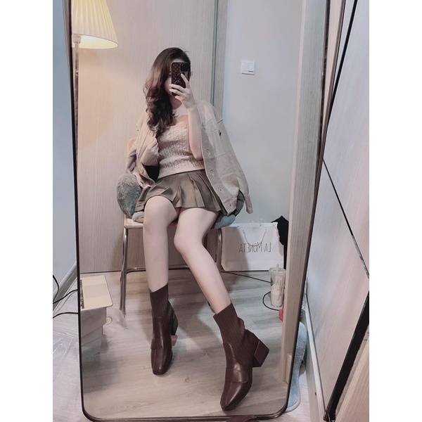 MÃ M6-BỐT DA CỔ PHA LEN MẪU MỚI | BigBuy360 - bigbuy360.vn