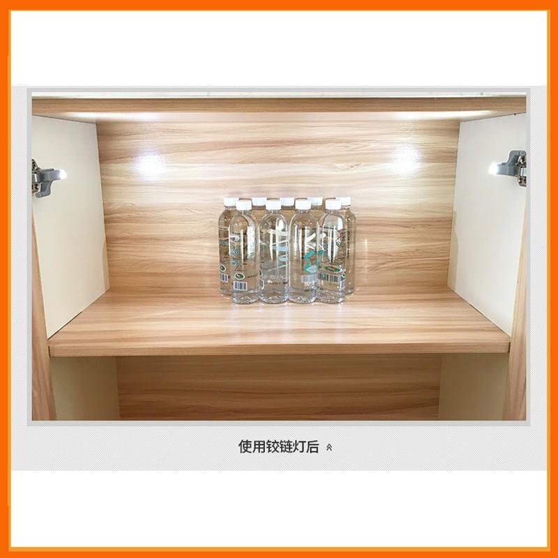 BỘ ĐÈN LED BẢN LỀ GIẢM CHẤN ( KÈM PIN  ) - 1 CÁI hàng cao cấp