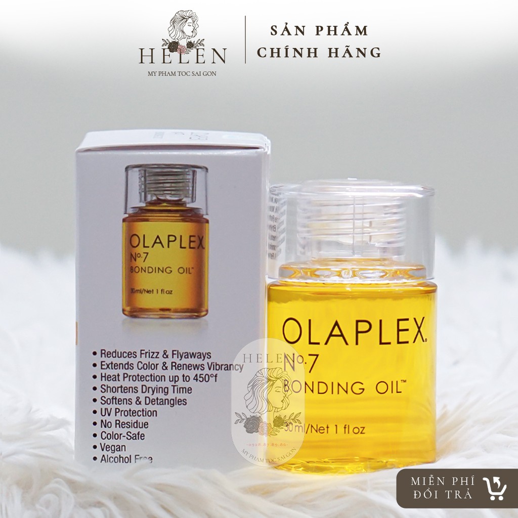 Olaplex No7 Tinh Dầu Dưỡng Tóc Olaplex Số 7 Freeship Phục Hồi Tóc Hư Tổn, Dưỡng Tóc, Tạo Kiểu, Sửa Chữa Tóc Chính Hãng