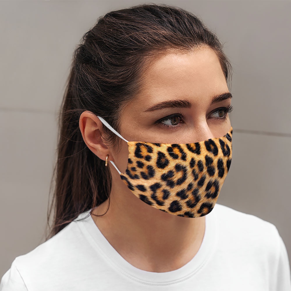 Khẩu Trang Chống Tia UV ANIMAL PRINT_4 Soink Dây Đeo Mềm Chuyên Dụng, Đeo Thoải Mái,Dễ Thở,Thoáng Khí