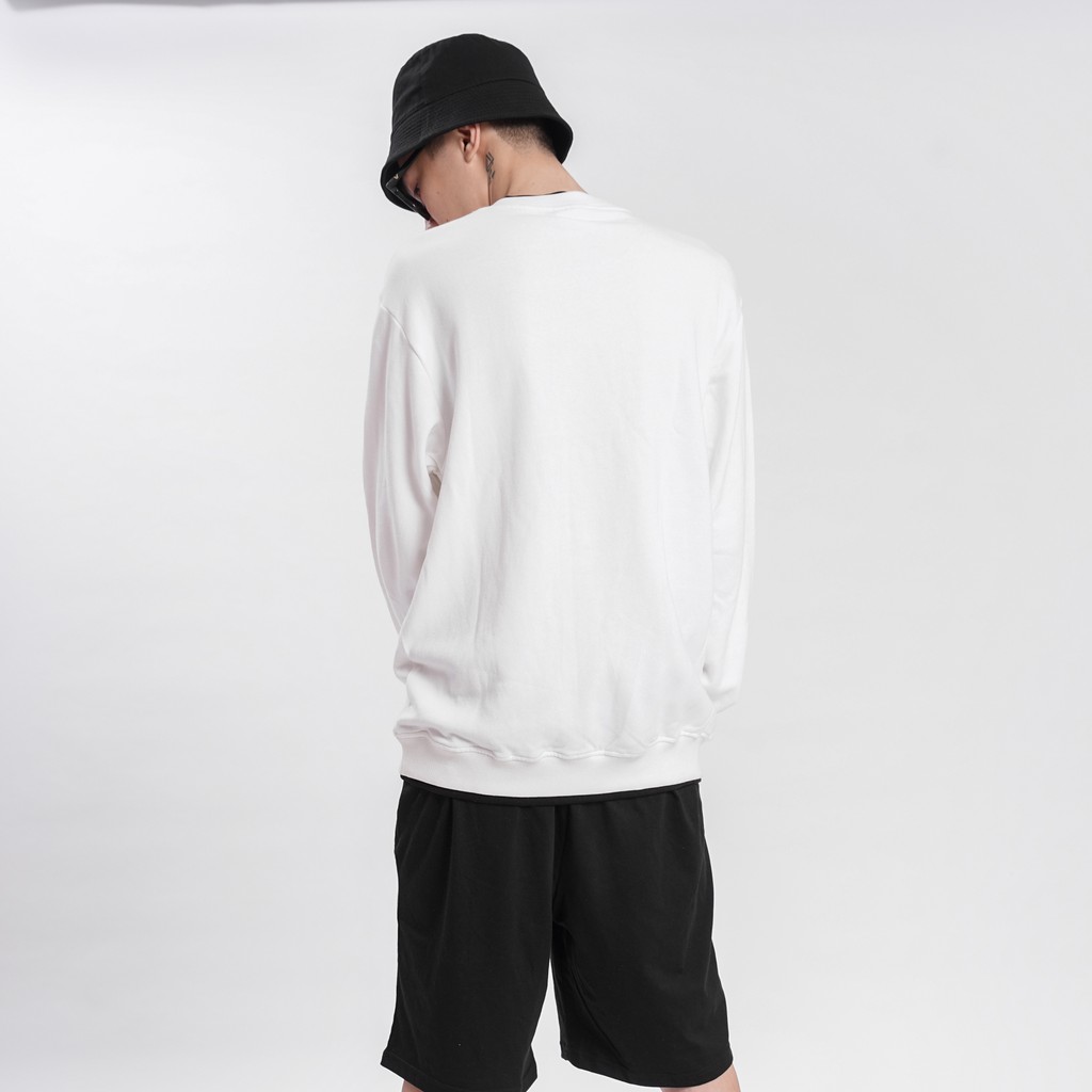 Áo Thun Dài Tay Oversize N7 Unisex Nỉ Nam Nữ Basic Form Rộng SWEATER NUTHINK 4 màu phong cách cá tính Hàn Quốc Ulzzang | WebRaoVat - webraovat.net.vn