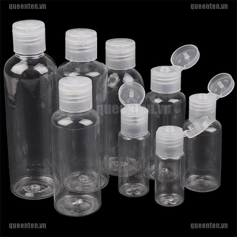 5PCS PE bottles 10ml 20ml 30ml 50ml 60ml 80ml 100ml 120ml plastic dropper bottle QUVN