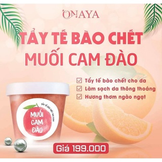 [ CHÍNH HÃNG 💯%] TẨY TẾ BÀO CHẾT MUỐI CAM ĐÀO ONAYA