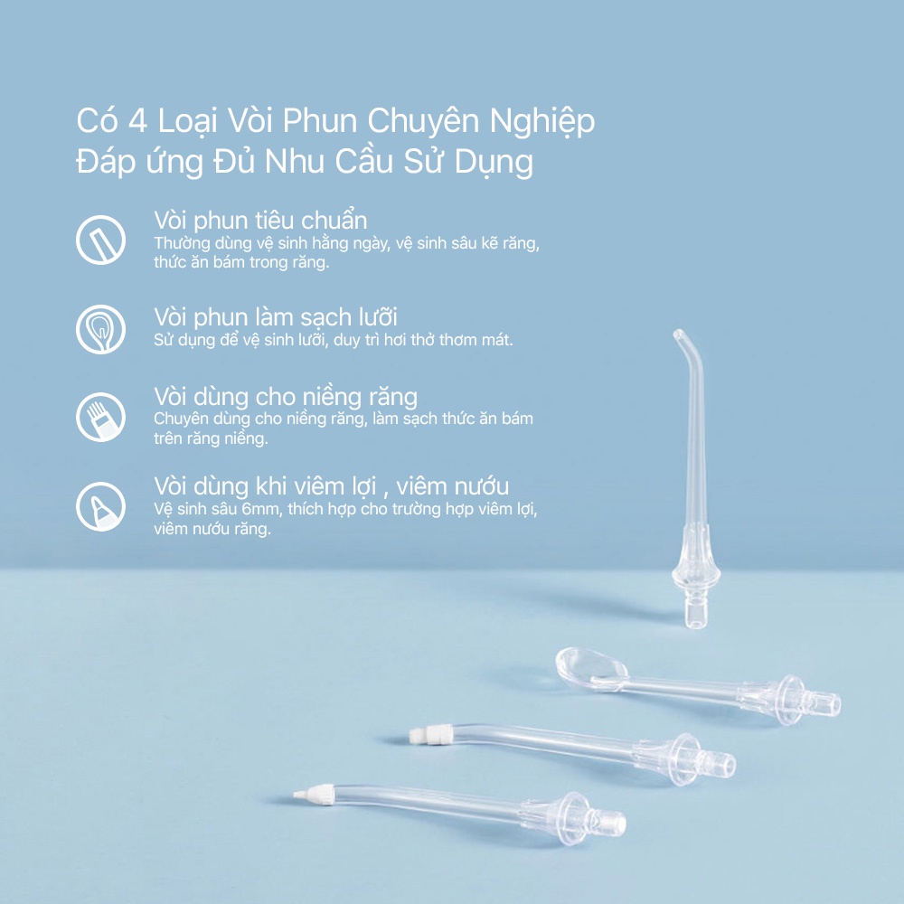 Máy Tăm nước Xiaomi Mijia Tăm nước Xiaomi Flosser MIJIA MEO701 Electric chính hãng