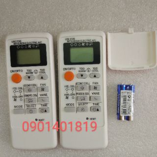 Điều khiển máy lạnh Mitsubishi(màng hình đen)