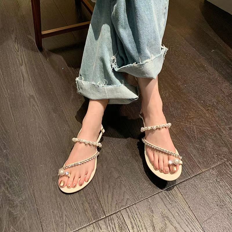 Sandal Đế Bằng Thiết Kế Mới Thời Trang Mùa Hè Dành Cho Nữ