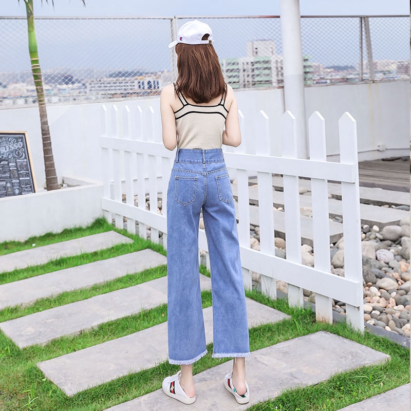 Quần lưng cao chất vải mỏng kiểu dáng thời trang cho nữ | BigBuy360 - bigbuy360.vn