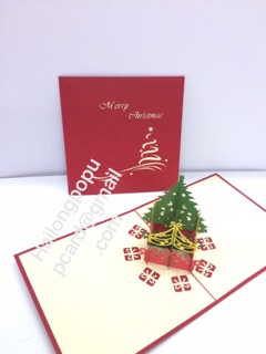 Combo 5 thiệp Nổi 3D  Merry Christmas ( giá yêu thương  )