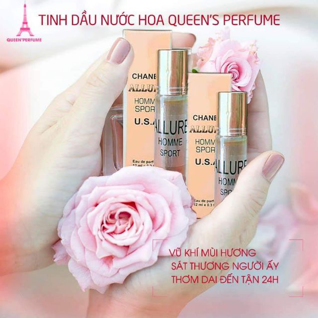 Queen's Perfume Oli - Tinh dầu nước hoa xách tay Mỹ