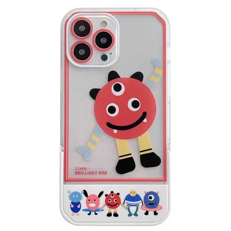 Ốp Điện Thoại TPU Silicone Trong Suốt Chống Sốc Có Giá Đỡ Cho IPhone 13 12 11 Pro X XR XS Max SE 2020 6 6S 7 8 Plus