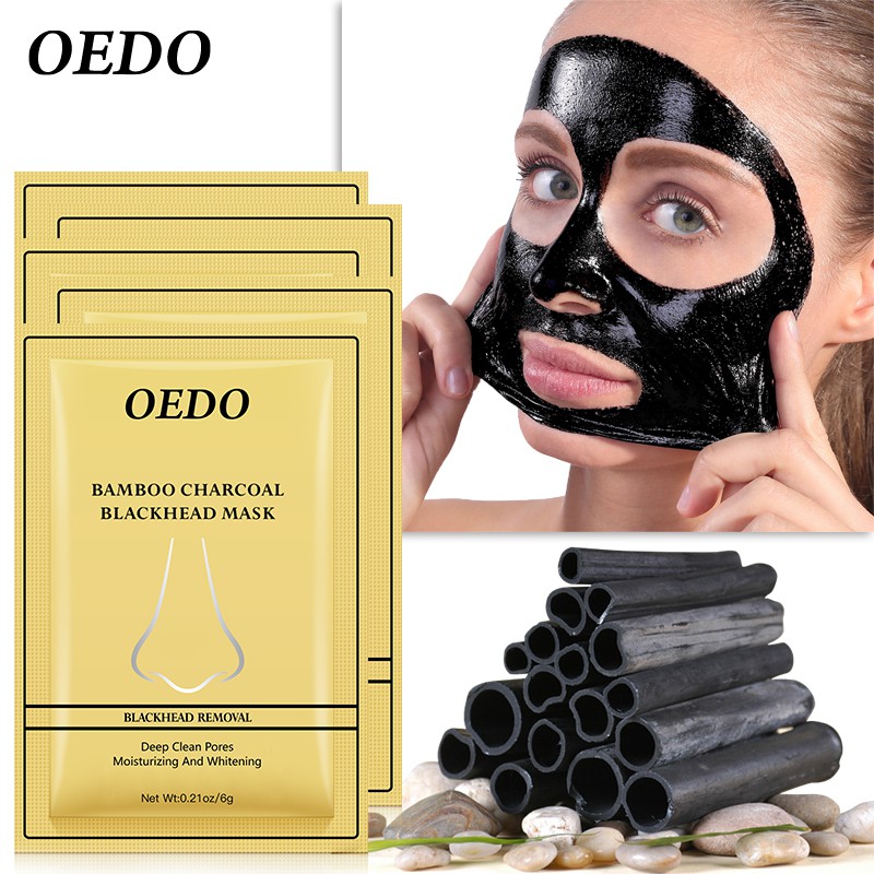 Bộ 5 miếng mặt nạ lột mụn đầu đen OEDO chăm sóc gia