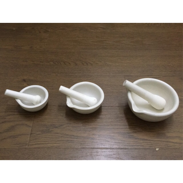 Cối chày sứ fi 80, 100, 130mm