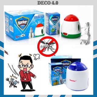 Đèn bắt muỗi , máy xông tinh dầu đuổi muỗi Hacker Decor 4.0 an toàn cho bé