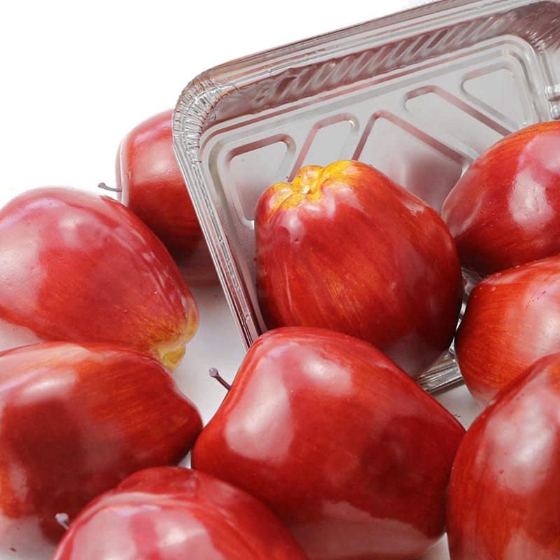 Bộ 12 Quả Táo Giả Màu Đỏ Sống Động Như Thật Trang Trí Nhà Cửa