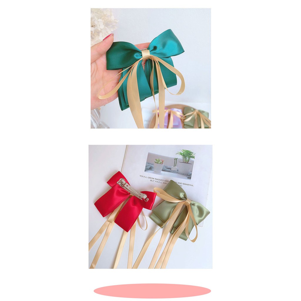 Buộc tóc cổ trang DẢI LỤA NHIỀU MÀU phụ kiện tóc nữ xinh xắn cosplay