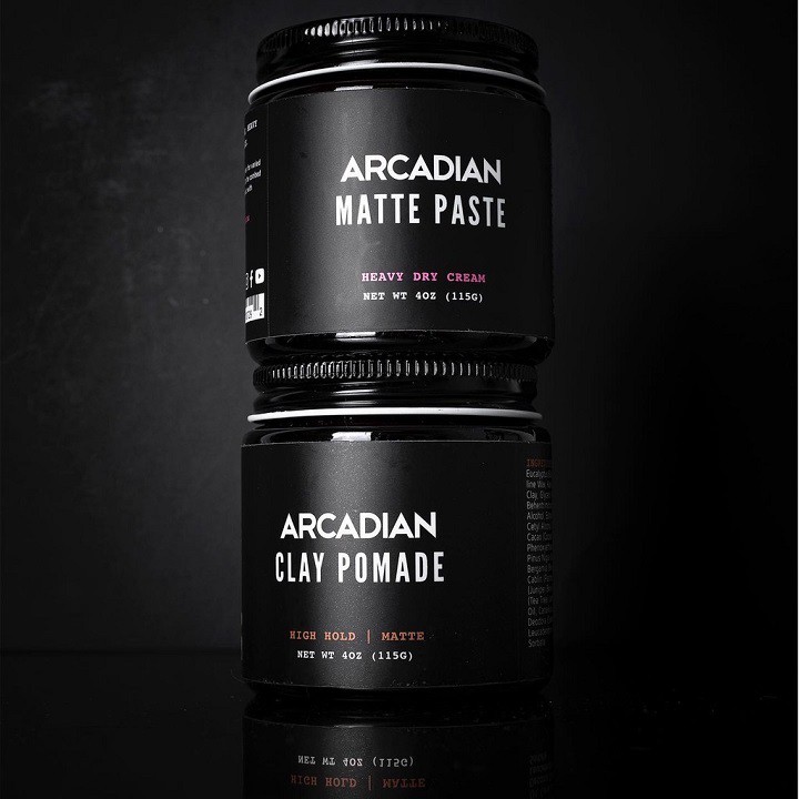 [CHÍNH HÃNG 100%] Sáp vuốt tóc Arcadian Clay Pomade - Nhập Mỹ