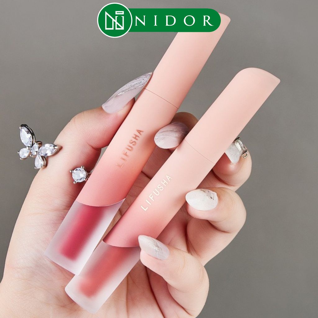 Son Kem Nhung Lì LIFUSHA Mềm Mịn - Nội Địa Trung