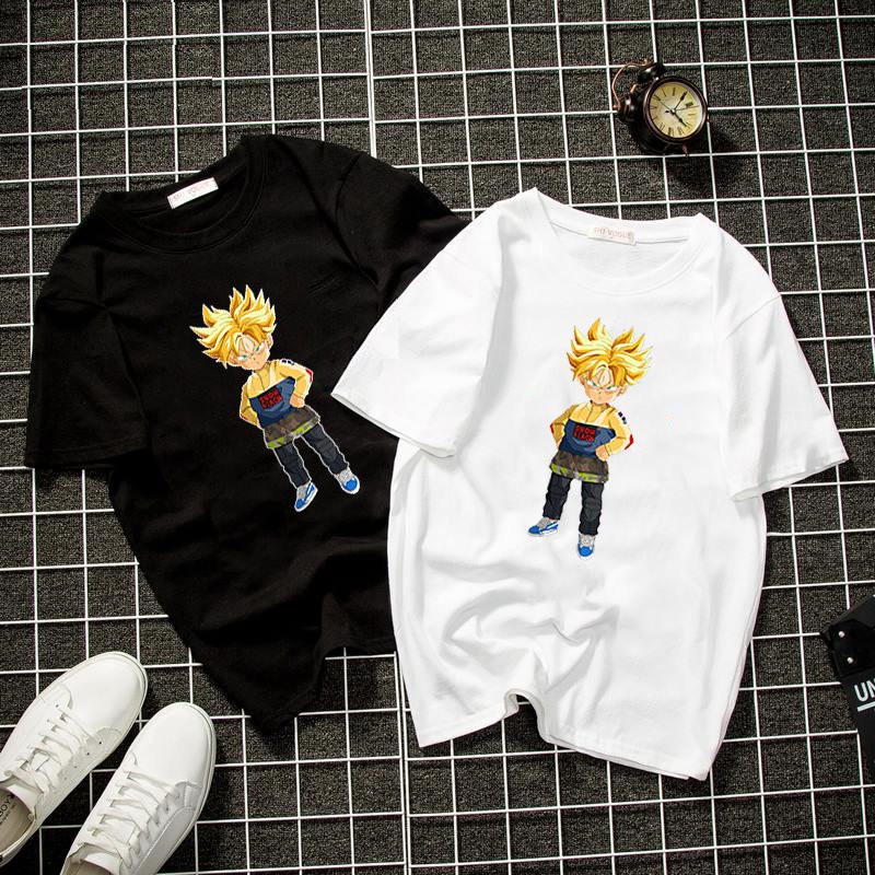 Áo thun unisex form rộng goku cá tính vải dày mịn 2019T1750