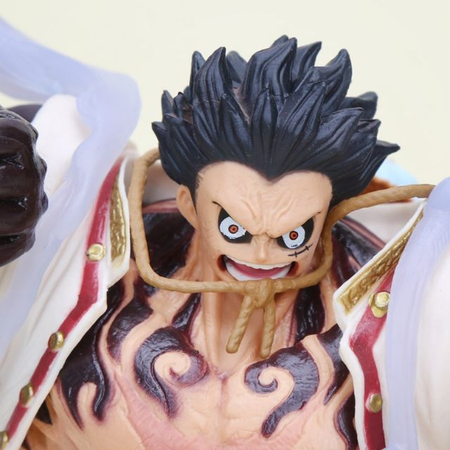 Mô hình nhân vật Luffy thi triển Gear 4 phim One Piece 17cm