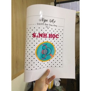 Bao tập in theo yêu cầu