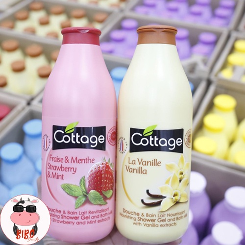 Sữa tắm Cottage chính hãng của Pháp 750ml