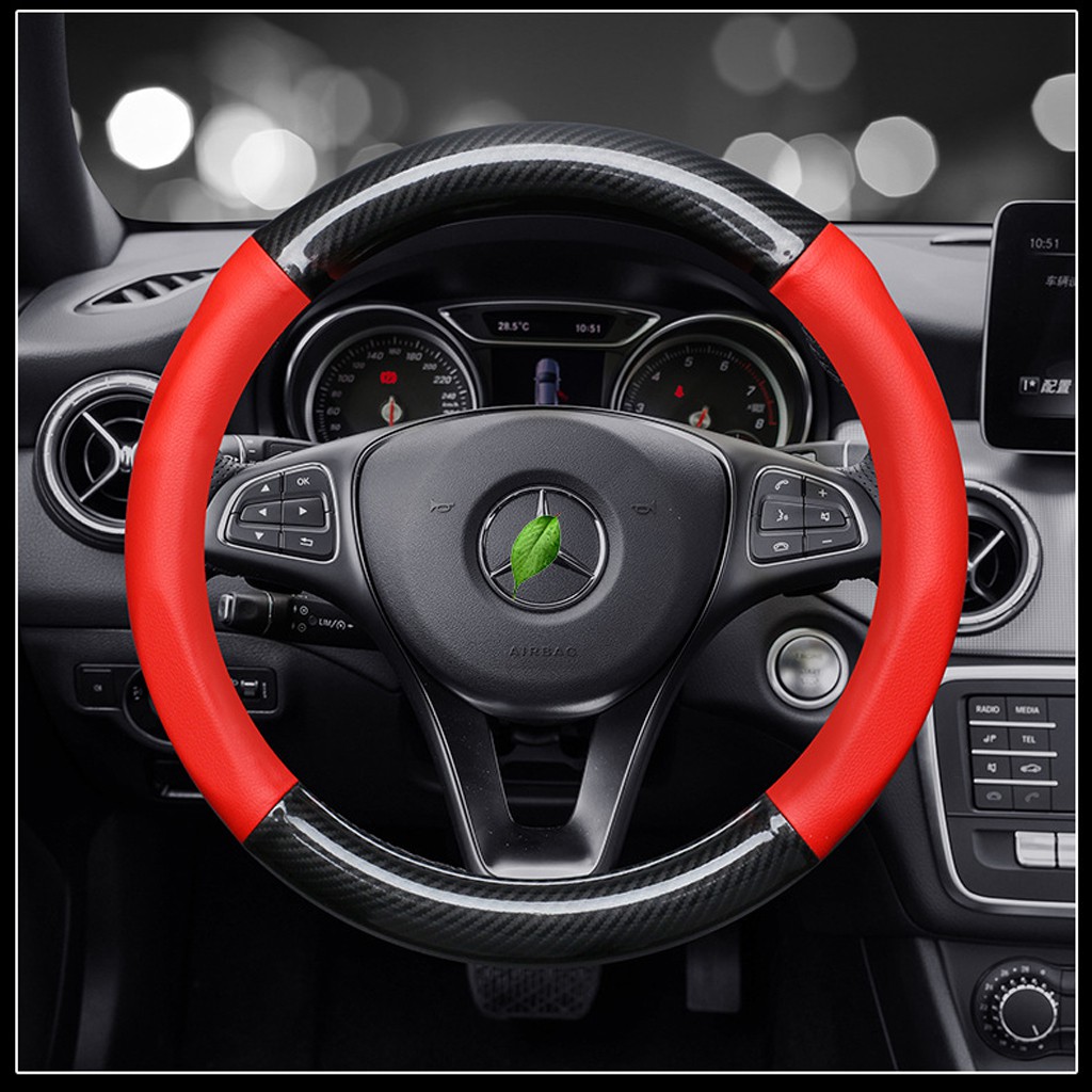 Bọc Vô Lăng Ô Tô - Bọc Vô Lăng Xe Hơi - Bọc Vô Lăng - Bọc Tay Lái Ô Tô Vân Cacbon VERSION 5