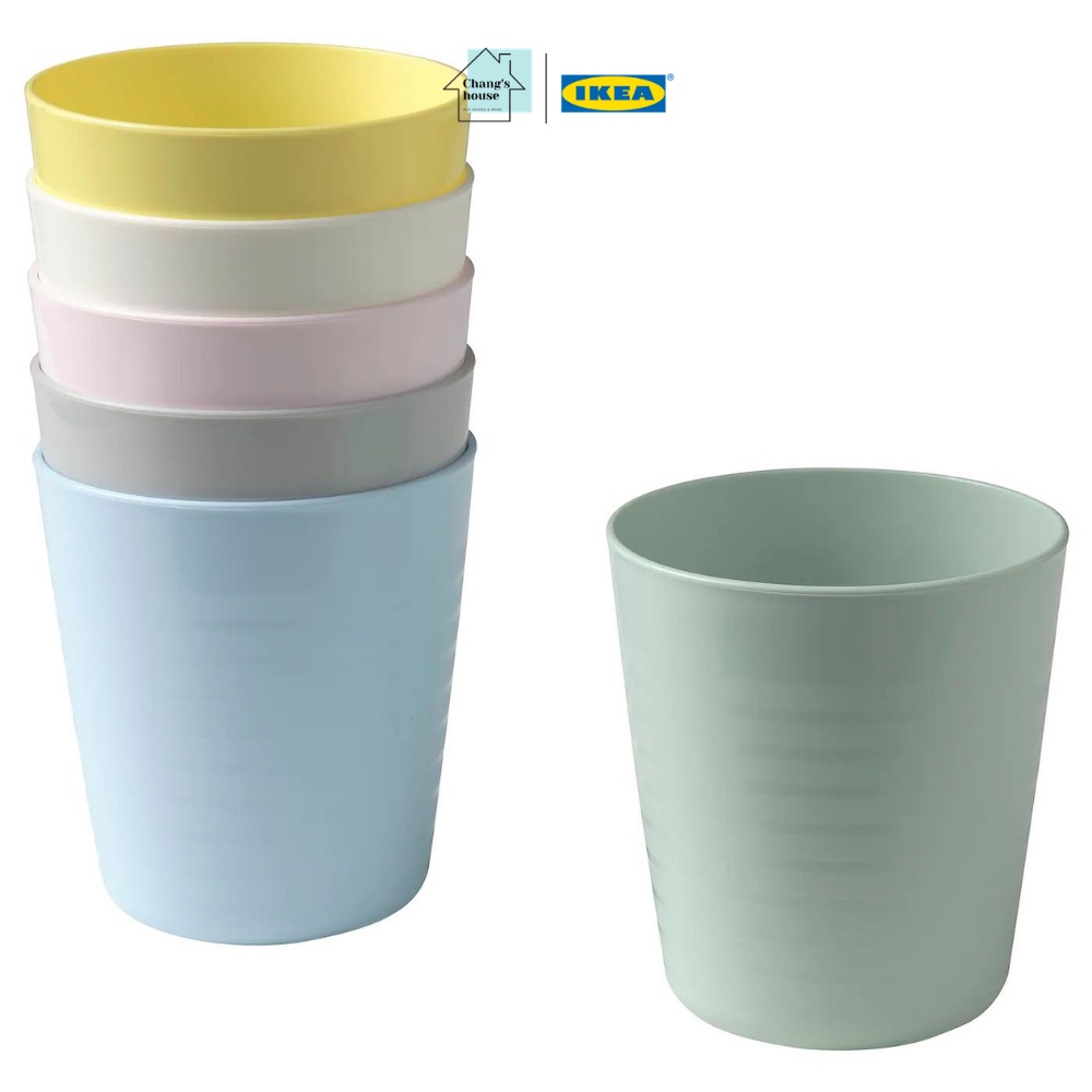 Bộ 6 cốc trẻ em IKEA chính hãng - KALAS - Không BPA an toàn cho bé - 230ml