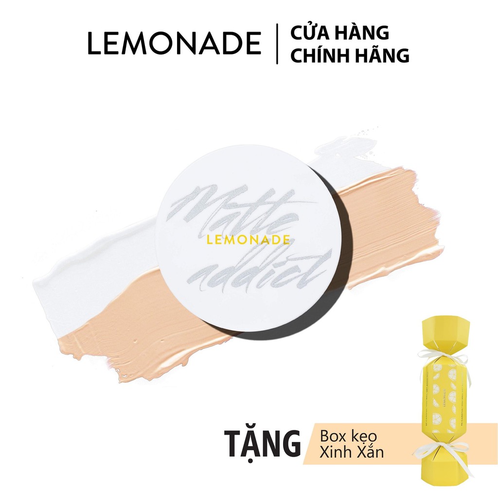 Phấn nước kiềm dầu Lemonade Matte Addict Dual Cushion 16g | WebRaoVat - webraovat.net.vn