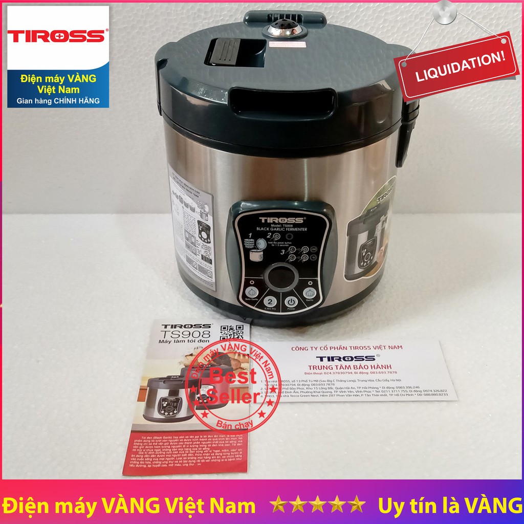 Thanh lý - Nồi làm tỏi đen Tiross TS908