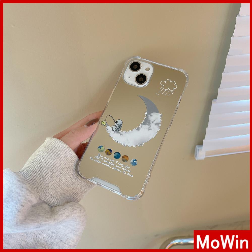 Ốp điện thoại hình nhà du hành vũ trụ thích hợp cho iPhone 11 iPhone 13 Pro Max iPhone 12 Pro Max iPhone7Plus iPhone xr