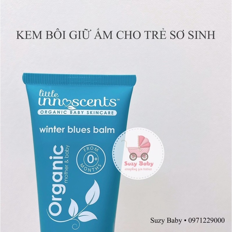 DẦU BÔI ẤM NGỰC KHUYNH DIỆP LITTLE INNOSCENTS WINTER BLUE BALM ÚC