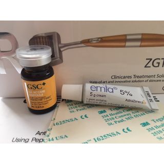 Combo bộ lăn kim giảm mụn, thâm