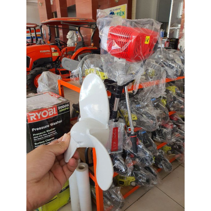 Chân vịt chạy nước  , Bằng thép Lắp cho dàn láp chạy động cơ máy cắt cỏ