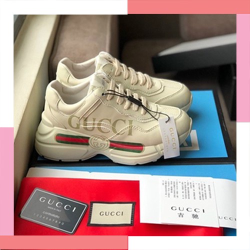 Giày Gucci ngang cổ thấp nam nữ tăng chiều cao đủ phụ kiện | BigBuy360 - bigbuy360.vn
