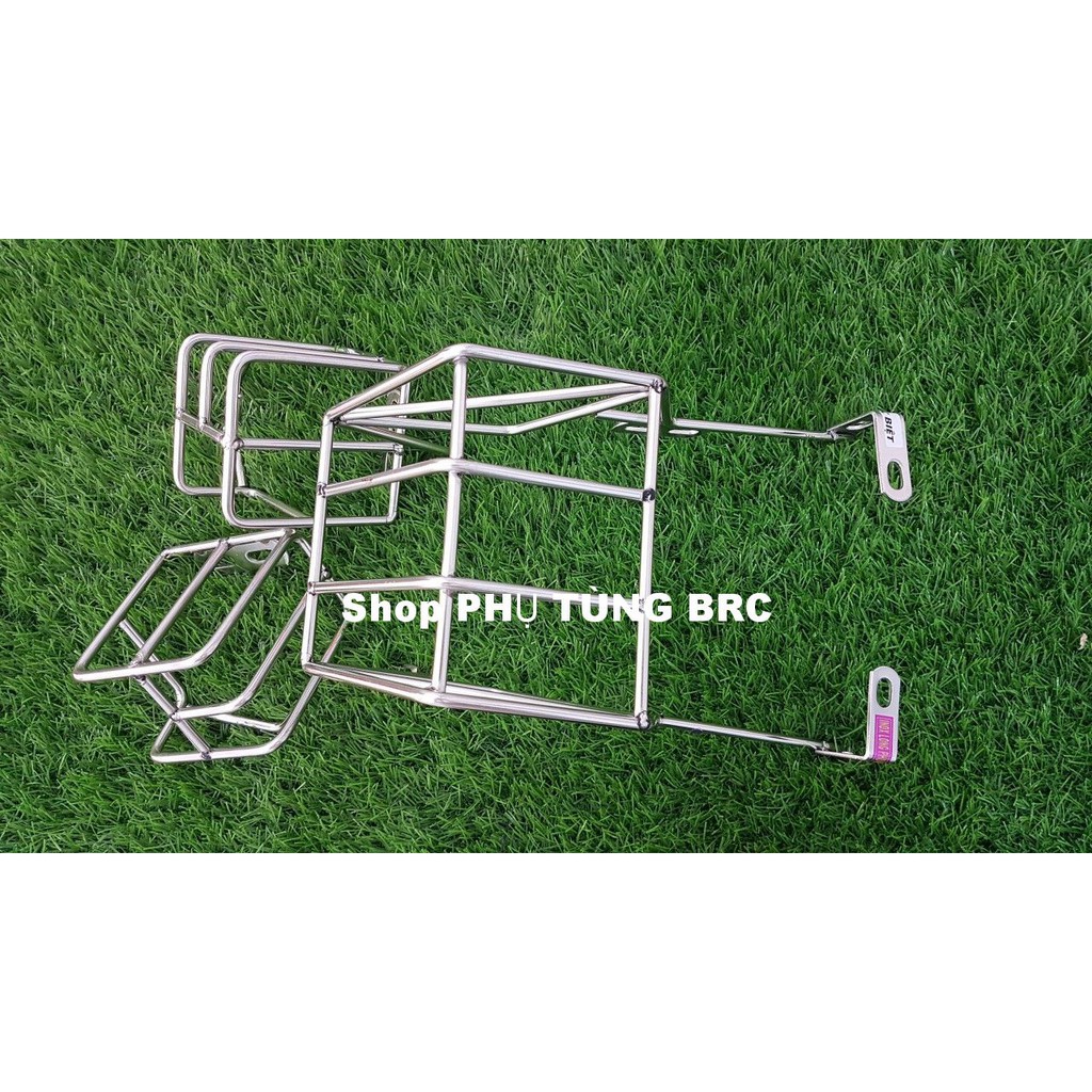 Chụp INOX bảo vệ đèn lái xe CUB 81, CUB 82 ( Chụp bằng INOX 304 nam châm không hít)