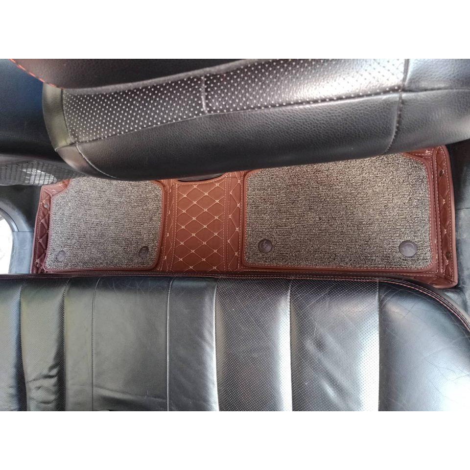 Thảm lót sàn ô tô 5d 6d cho Kia Carens 2023 thảm da không mùi không thấm nước phủ kín 90% sàn xe