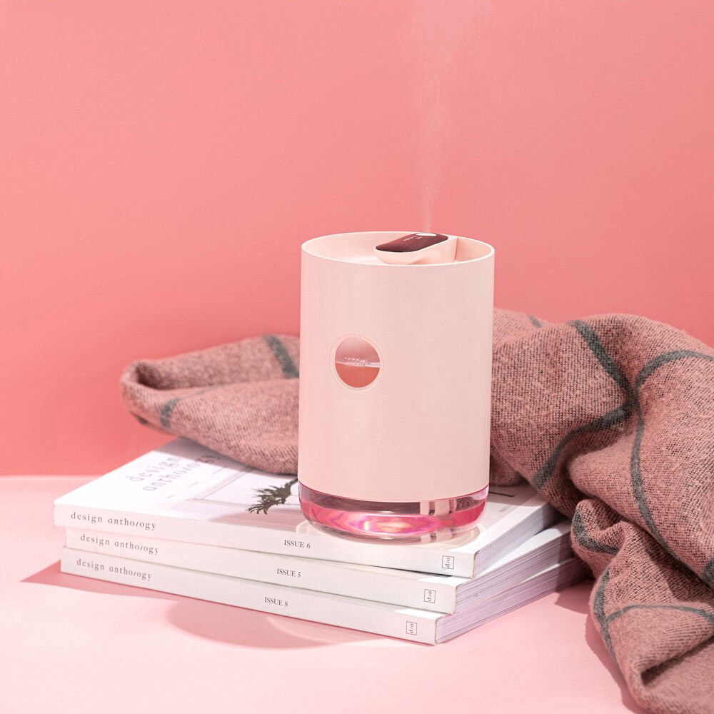 Máy phun sương UARELIFFE cấp ẩm tích hợp đèn ngủ thiết kế độc đáo cao cấp 1000ml