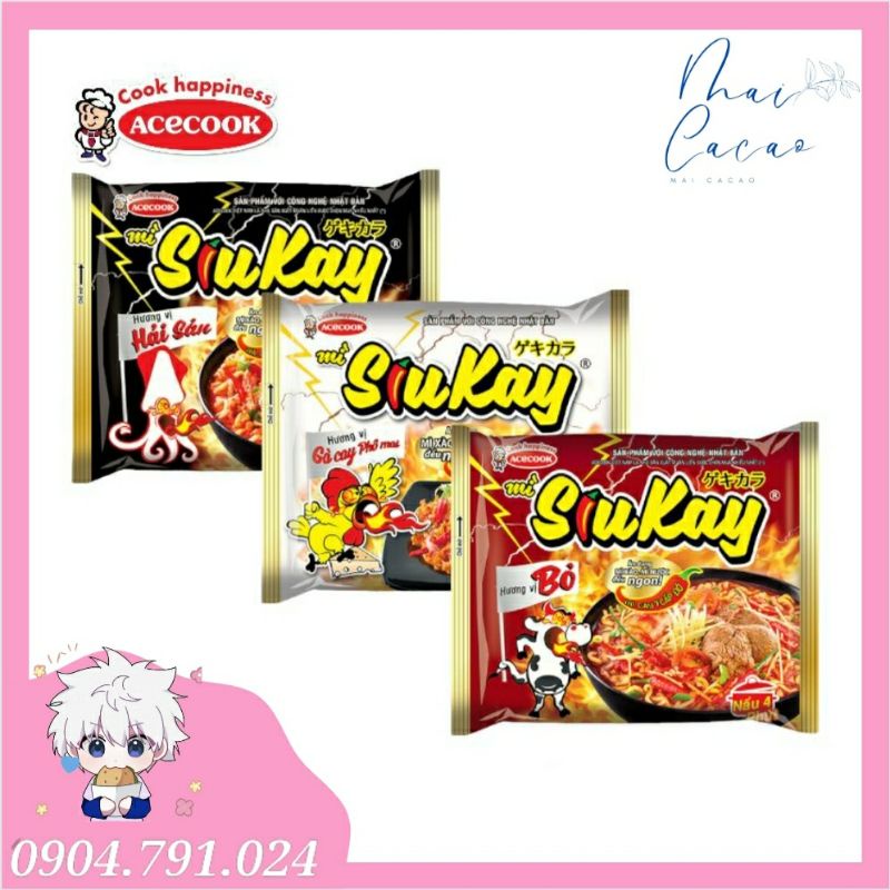 Mì Acecook 128G