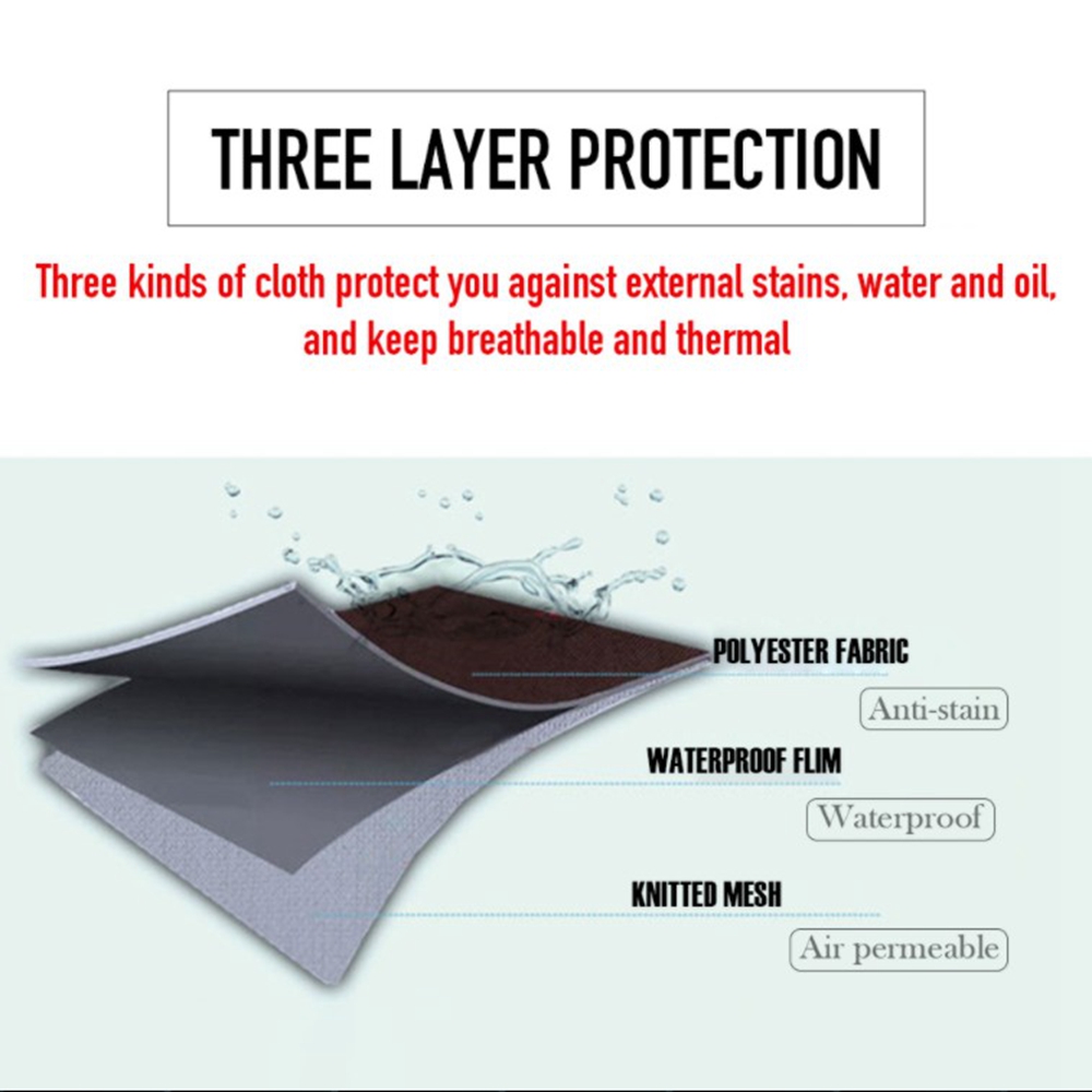 Tạp Dề Nấu Ăn Có Túi Tiện Dụng