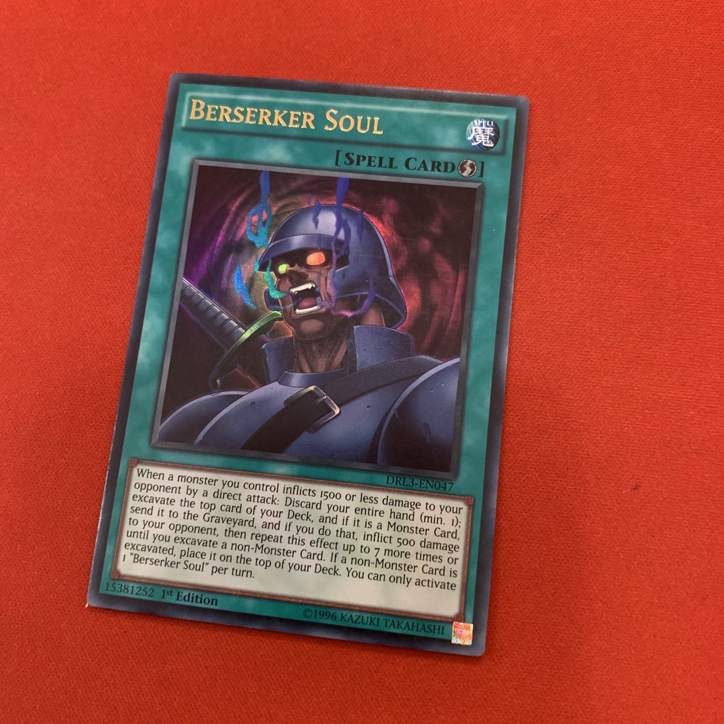 [EN][Thẻ Bài Yugioh Chính Hãng] Berserker Soul