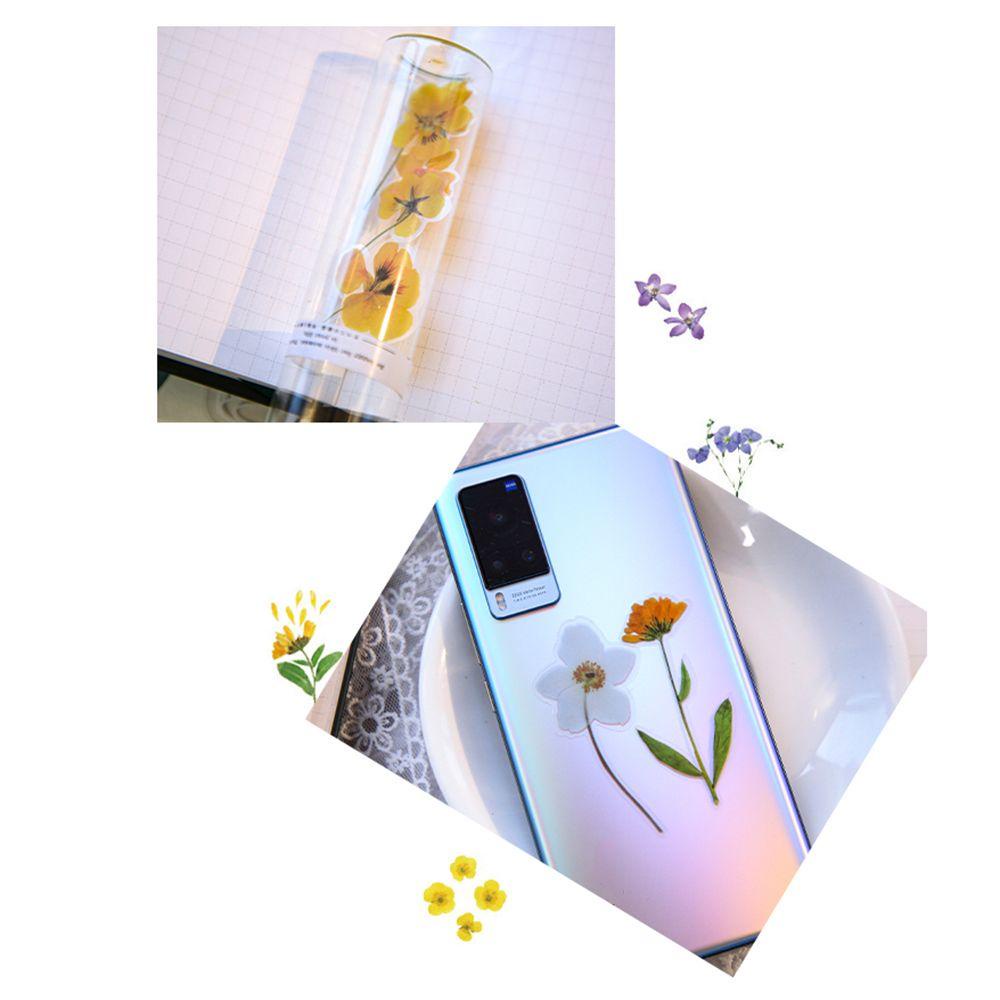 KENT Set 1/40 plant flower decoration sticker decoration notebook-shaped mosaic retro style