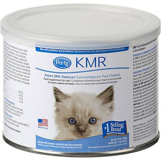 [CHÍNH HÃNG] SỮA BỘT KMR CAO CẤP DÀNH CHO MÈO LON 170G