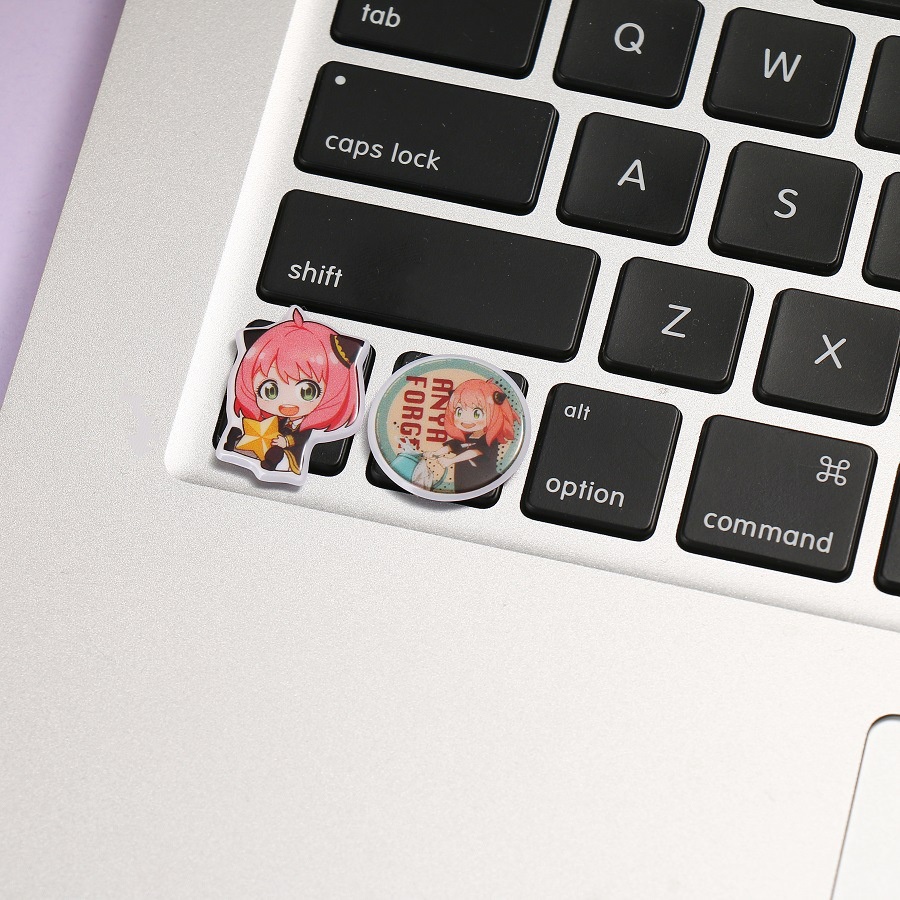 Nhãn Dán 3D Trang Trí Laptop Họa Tiết Hoạt Hình SPY x FAMILY