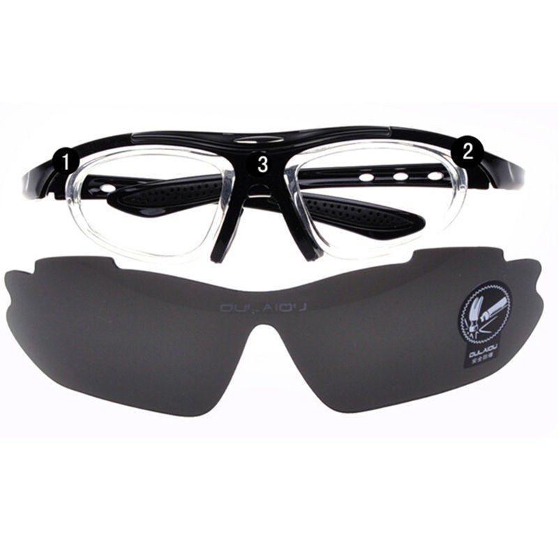 Kính mát đi xe đạp chống tia UV400 5 tròng kính cao cấp gentle monster | BigBuy360 - bigbuy360.vn