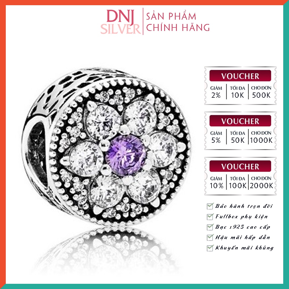 Charm bạc 925 cao cấp, bộ tổng hợp các mẫu charm bạc DNJ để mix vòng charm - Bộ sản phẩm từ DN65 đến DN80